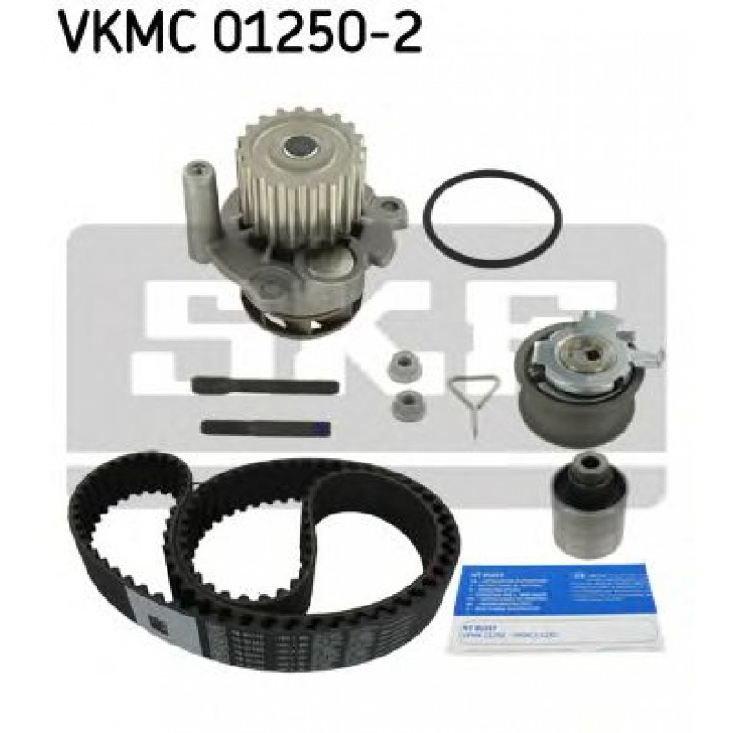 VKMC 01250-2 SKF - Насос охолоджуючої рідини + комплект зубчатого ремня